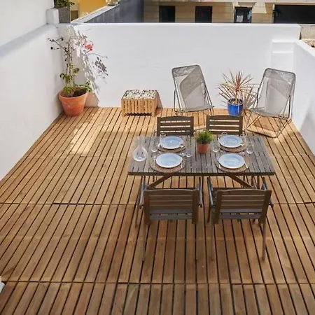 Modern Flat With Large Garden And Terrace Right Next Estrela Park *